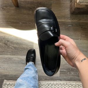 Franco Sarto Leather Loafers